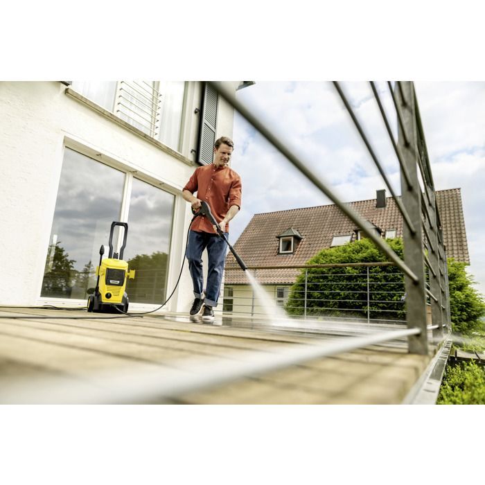 Hidrolimpiadora Karcher K 5 FJ - Presión 145 bar - Caudal 500 l/h - Boquilla de chorro plano