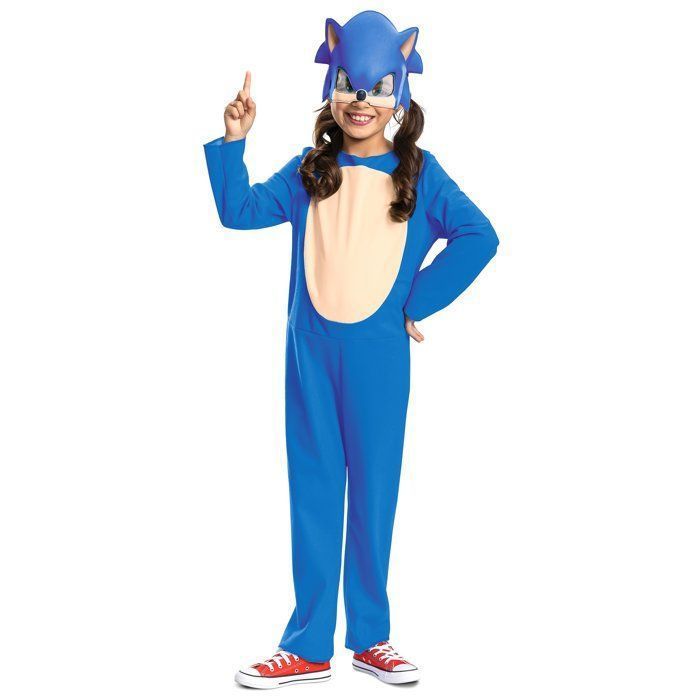 Déguisement Sonic 2 Sonic The Headgehog - DISGUISE - Pour Enfant de 4 à 6 ans - Bleu