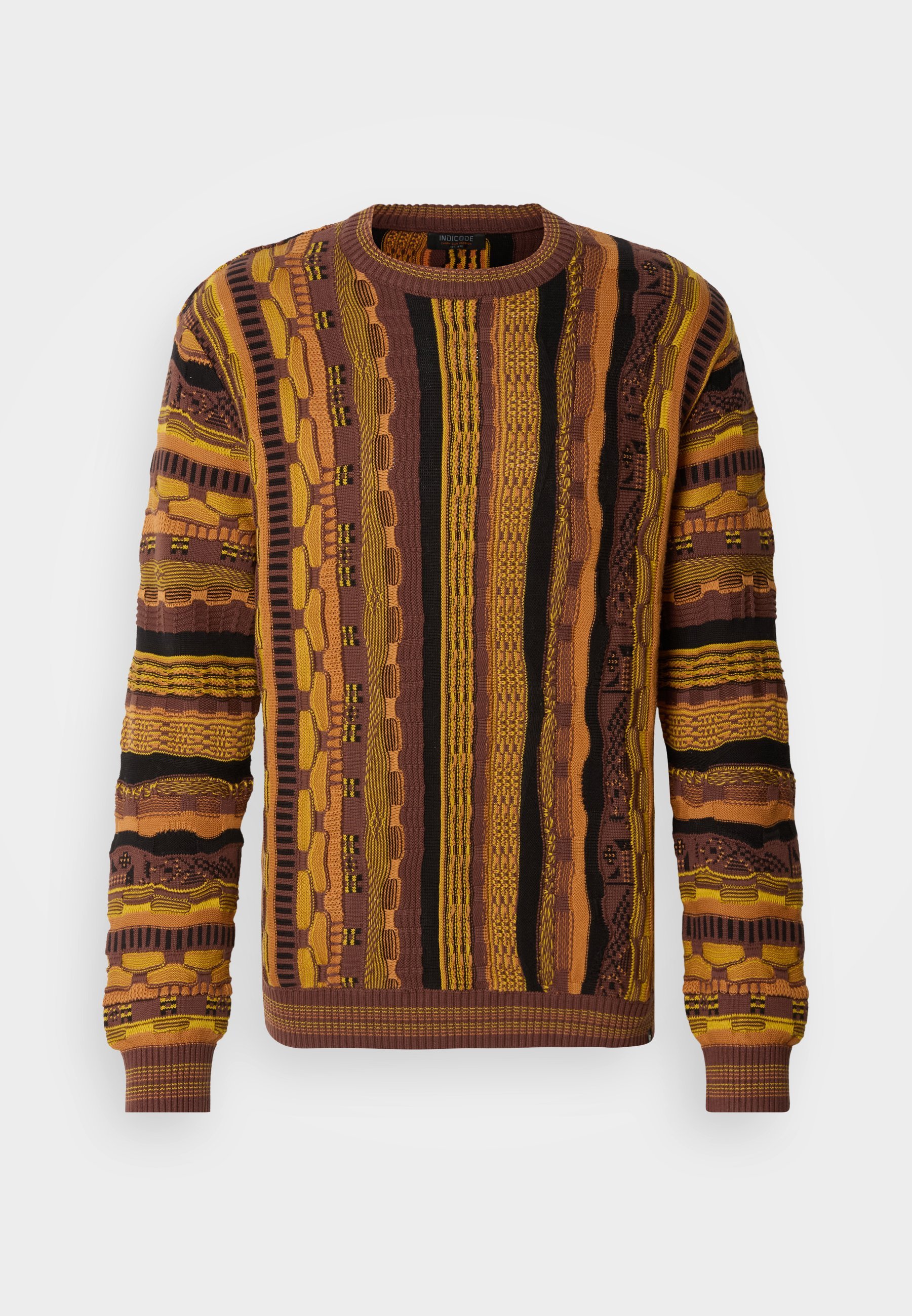 INDICODE JEANS Pullover - Blumenerde