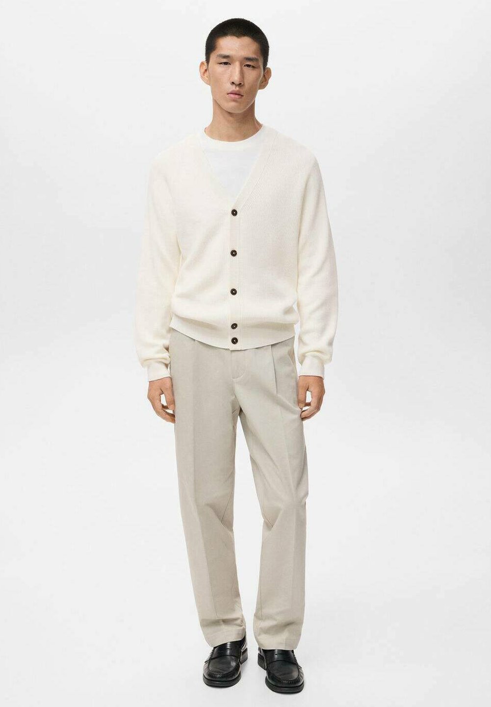 Mango Cardigan - gebroken wit