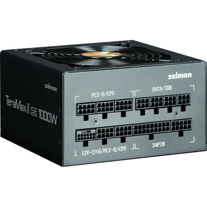Fonte de alimentação modular para PC - ZALMAN TeraMax2SE 1000W - 80+ Gold