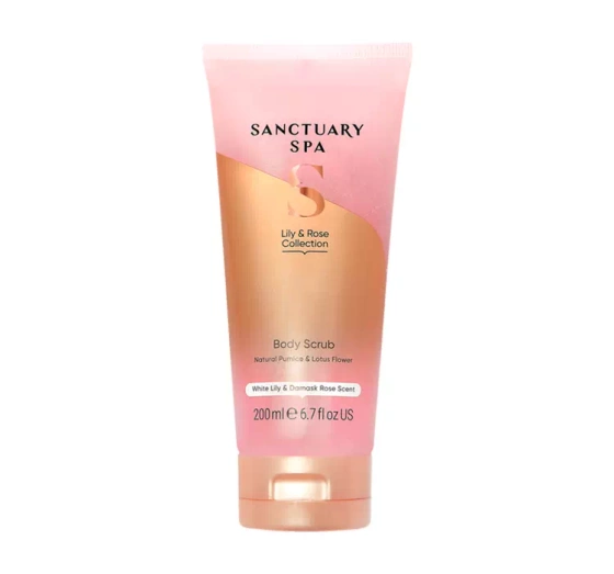 SANCTUARY SPA LILY & ROSE COLLECTION PEELING  DO CIAŁA 200ML