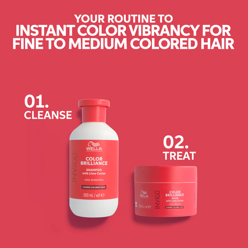 Wella Professionals Invigo Color Brilliance Farbschutz-Shampoo für normales bis dickes Haar