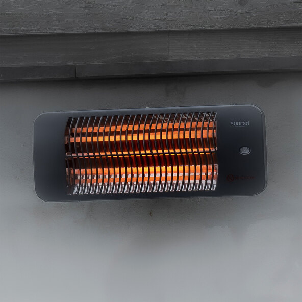 Wandheizstrahler Lugo Quartz Wall, 2000 W