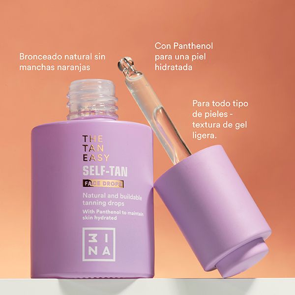 Bronzer na tvár The Tan Easy Self Tan Face Drops Bronzery na tvár