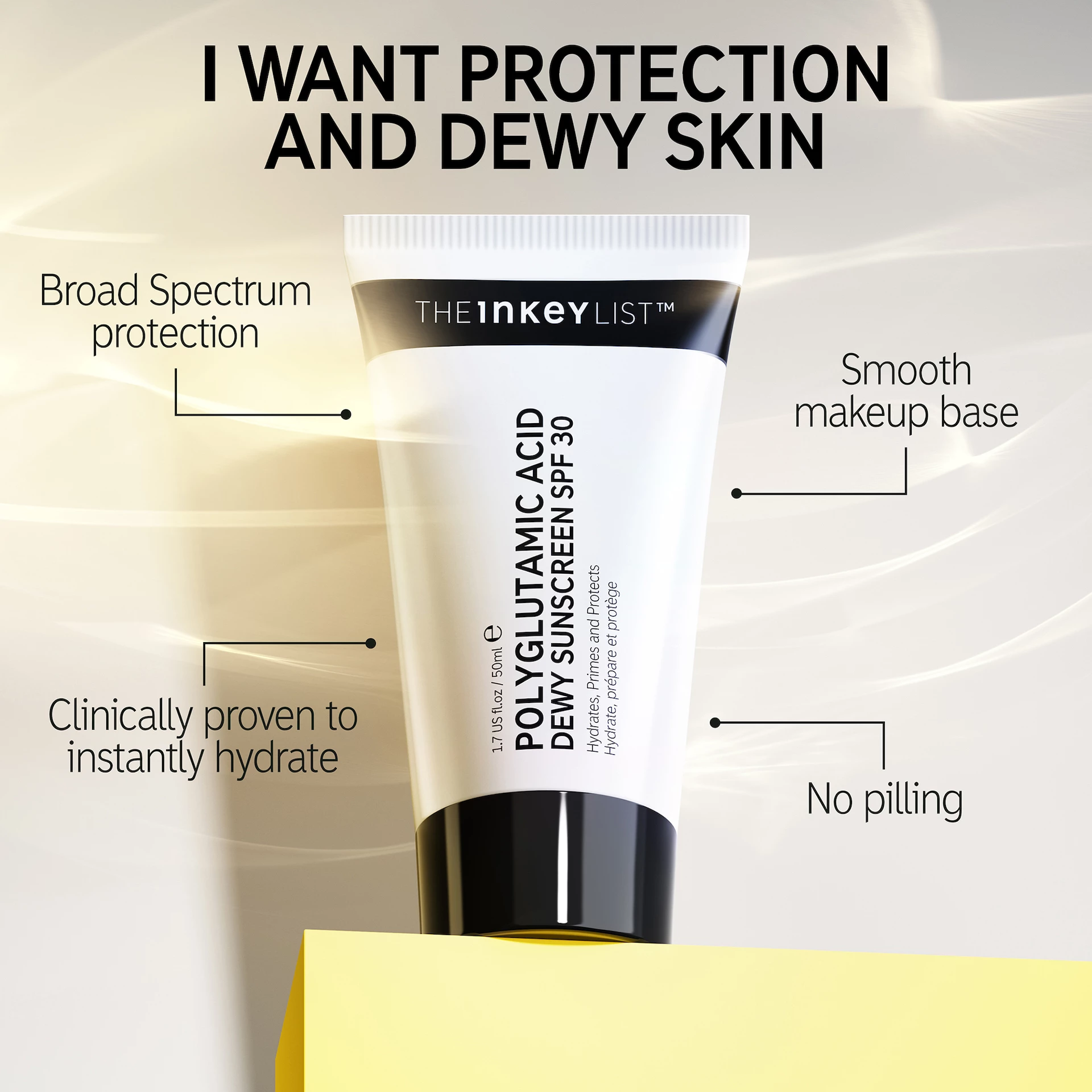 Polyglutamic SPF30 50 ml - The INKEY List