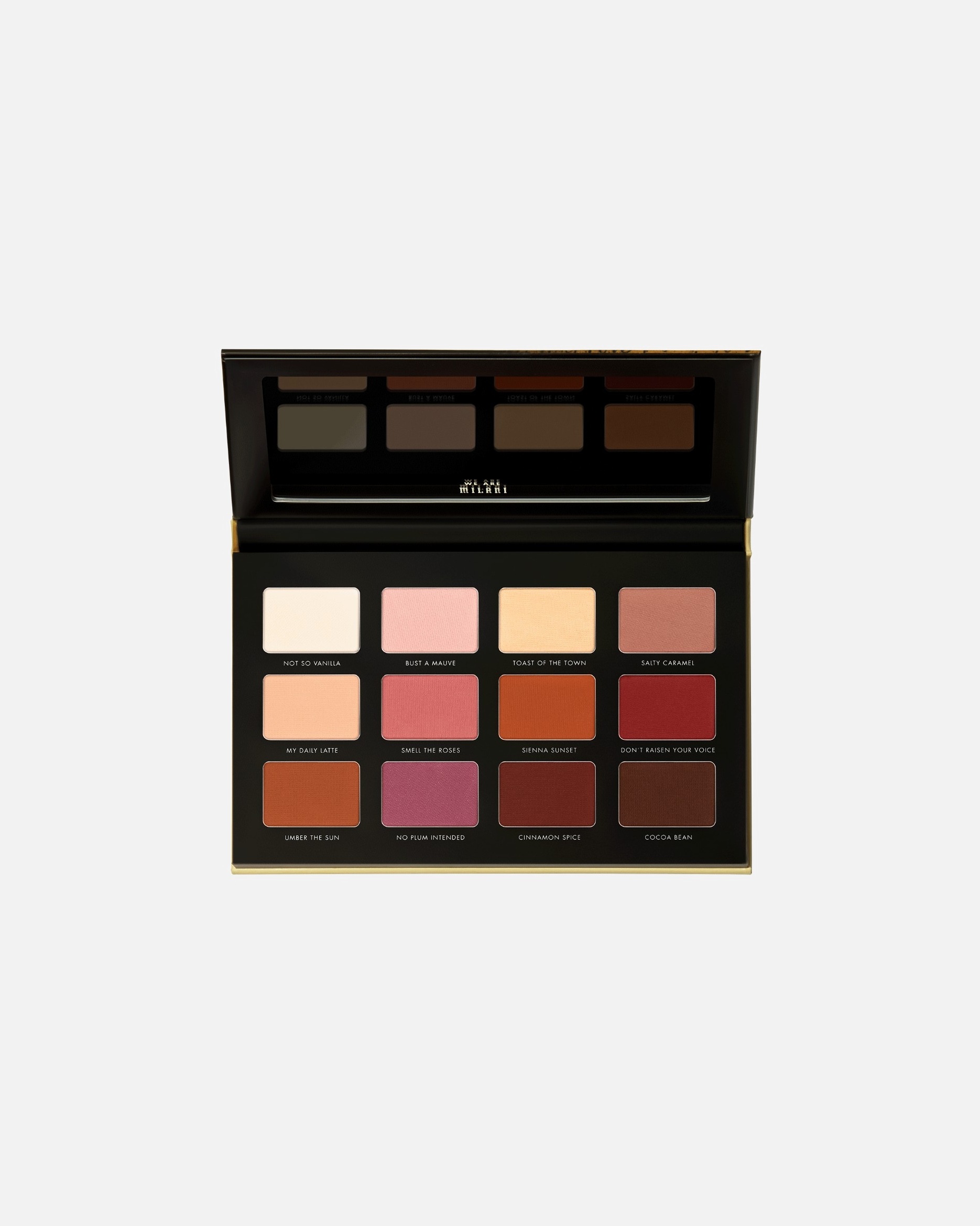 Milani matētu acu ēnu palete - 16 g