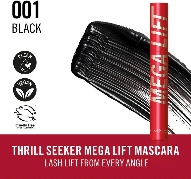 Máscara para cílios Rimmel Thrill Seeker Mega Lift Volume