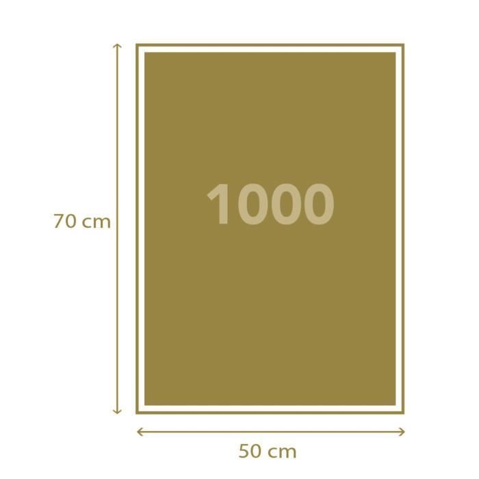 CLEMENTONI - Compact 1000 pièces - Stitch