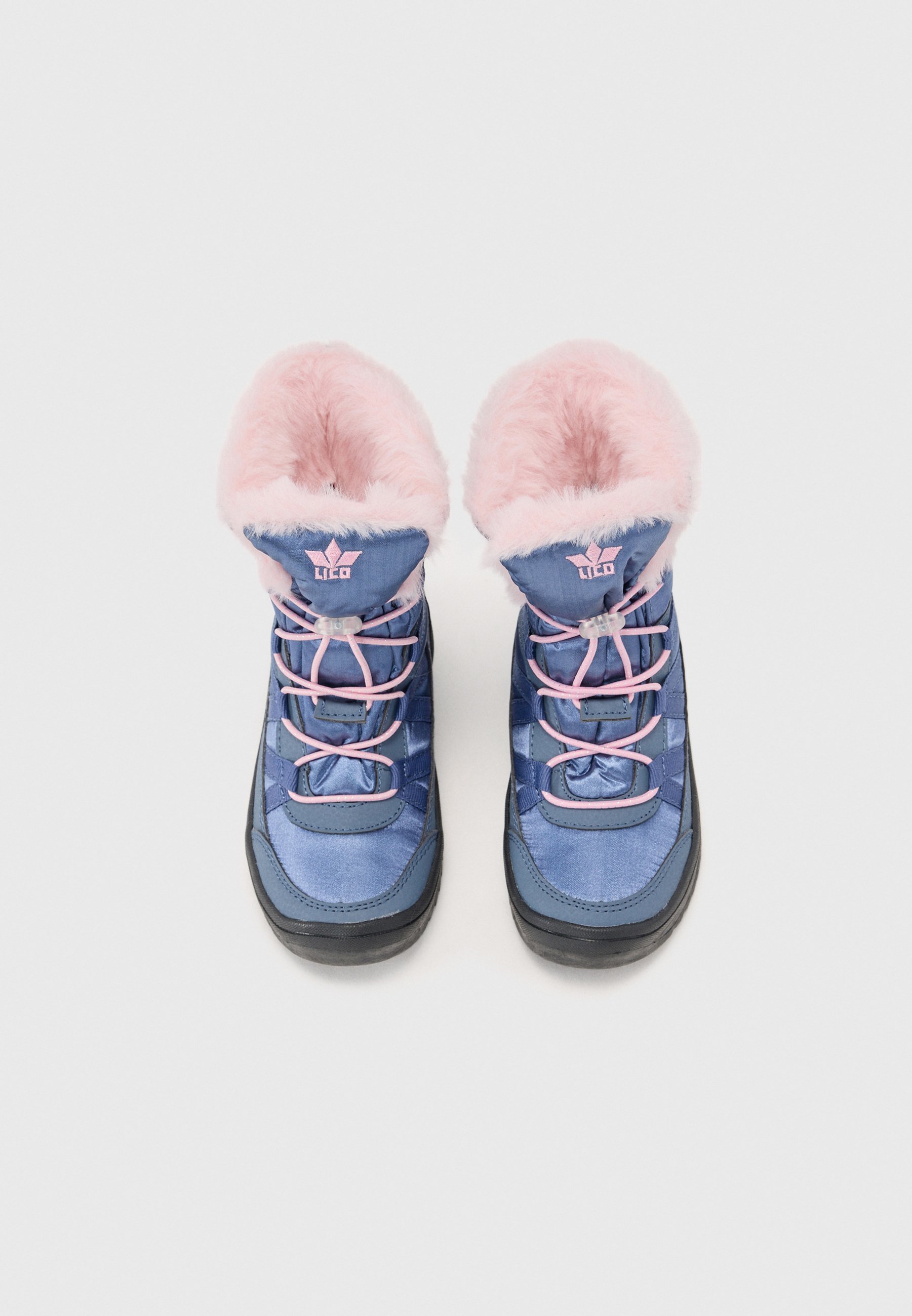 LICO ANETA TEX - Bottes d'hiver - bleu/rose