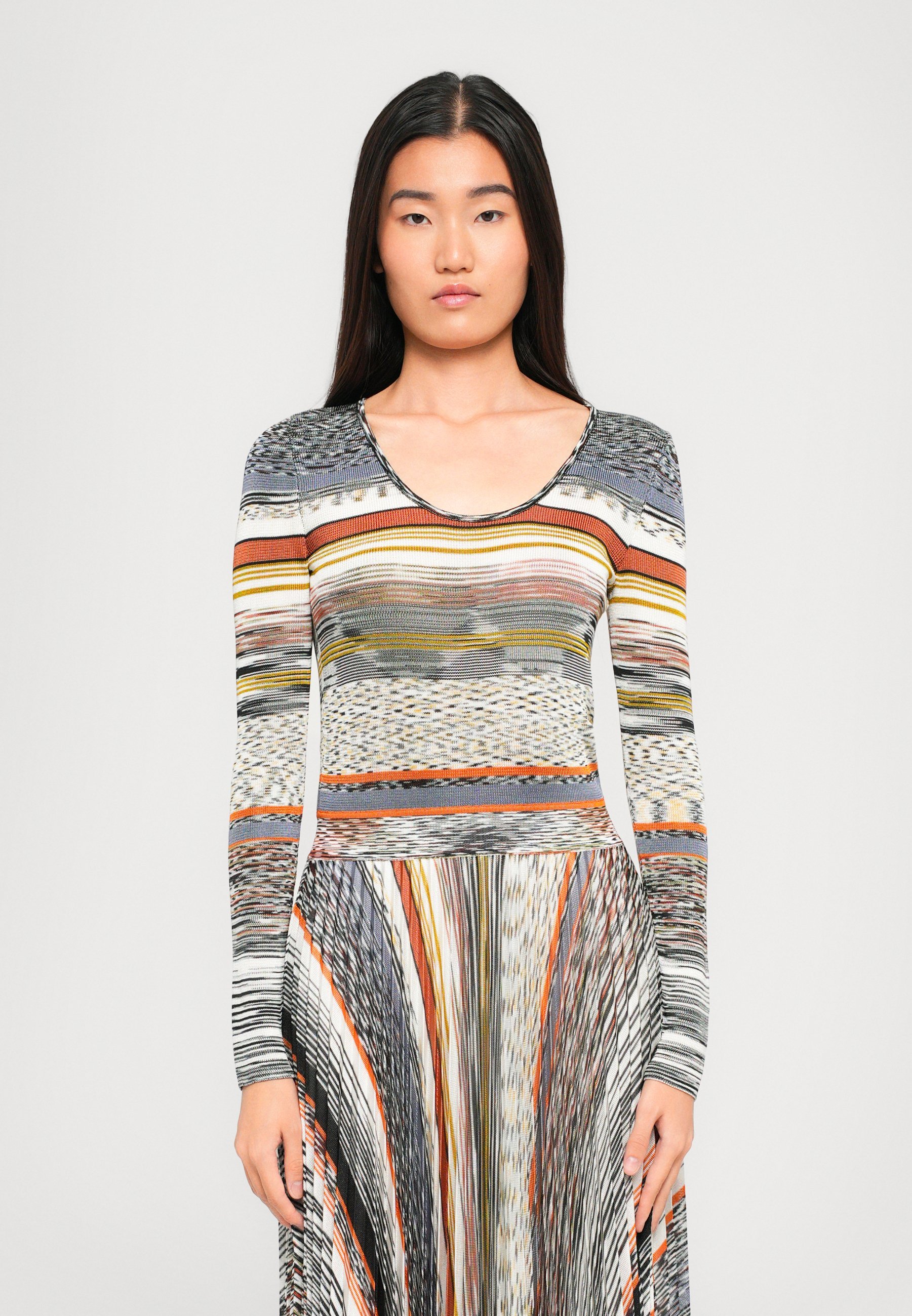 Abito lungo Missoni - Abito maglione - multicolore