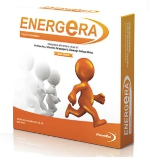 Energera voedingssupplement, 10 ampullen voor eenmalig gebruik van 10 ml