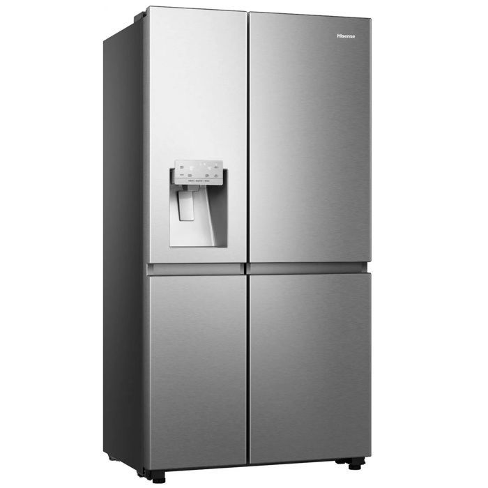 American-style refrigerator - HISENSE - FSN628SWID - 632 L - Frost-free - Water & ice dispenser, WiFi