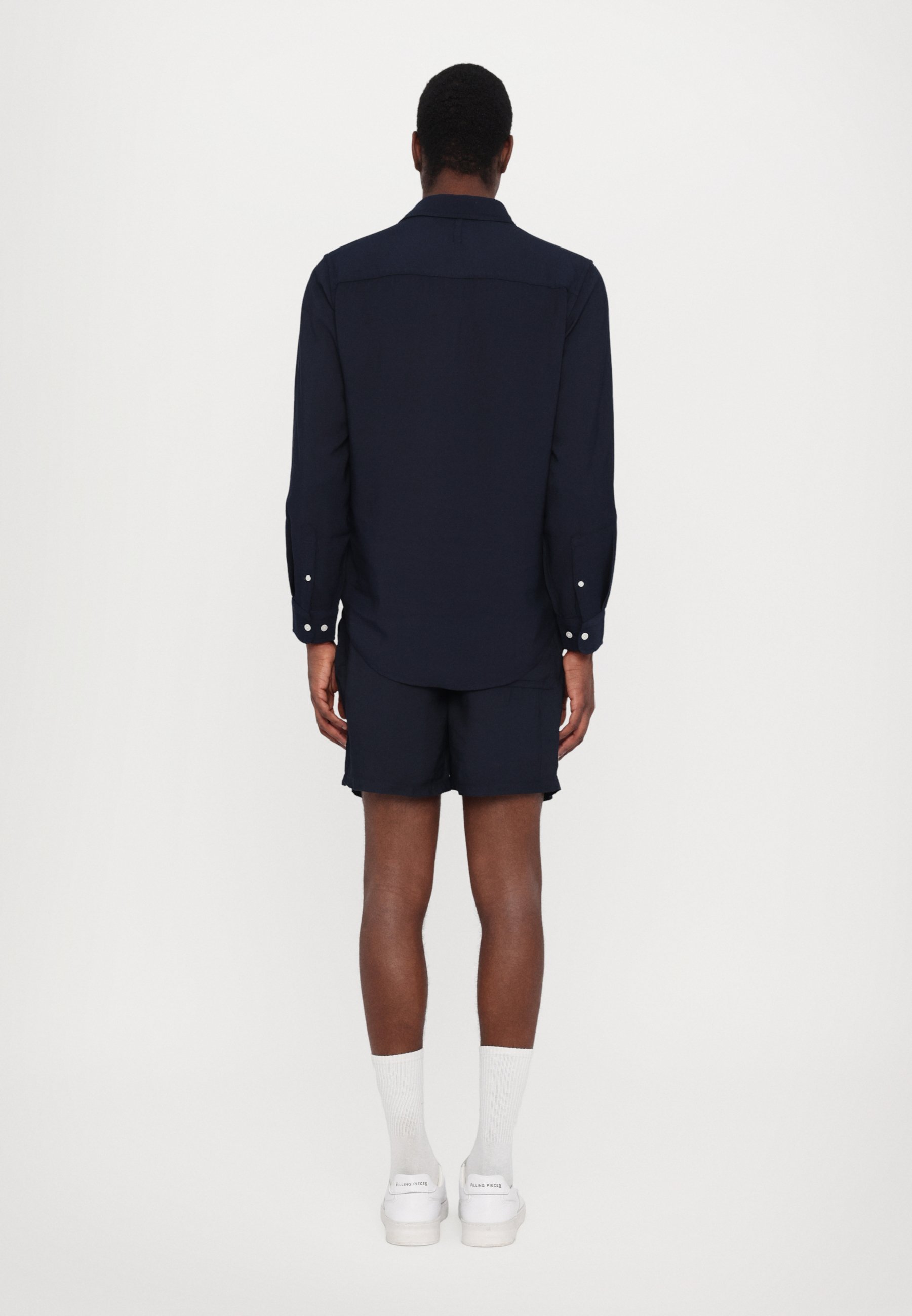 NN.07 ASHER - Shirt - marineblauw