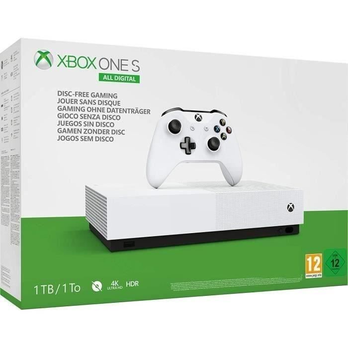Console Microsoft Xbox One S All Digital - Recondicionado - Excelente estado