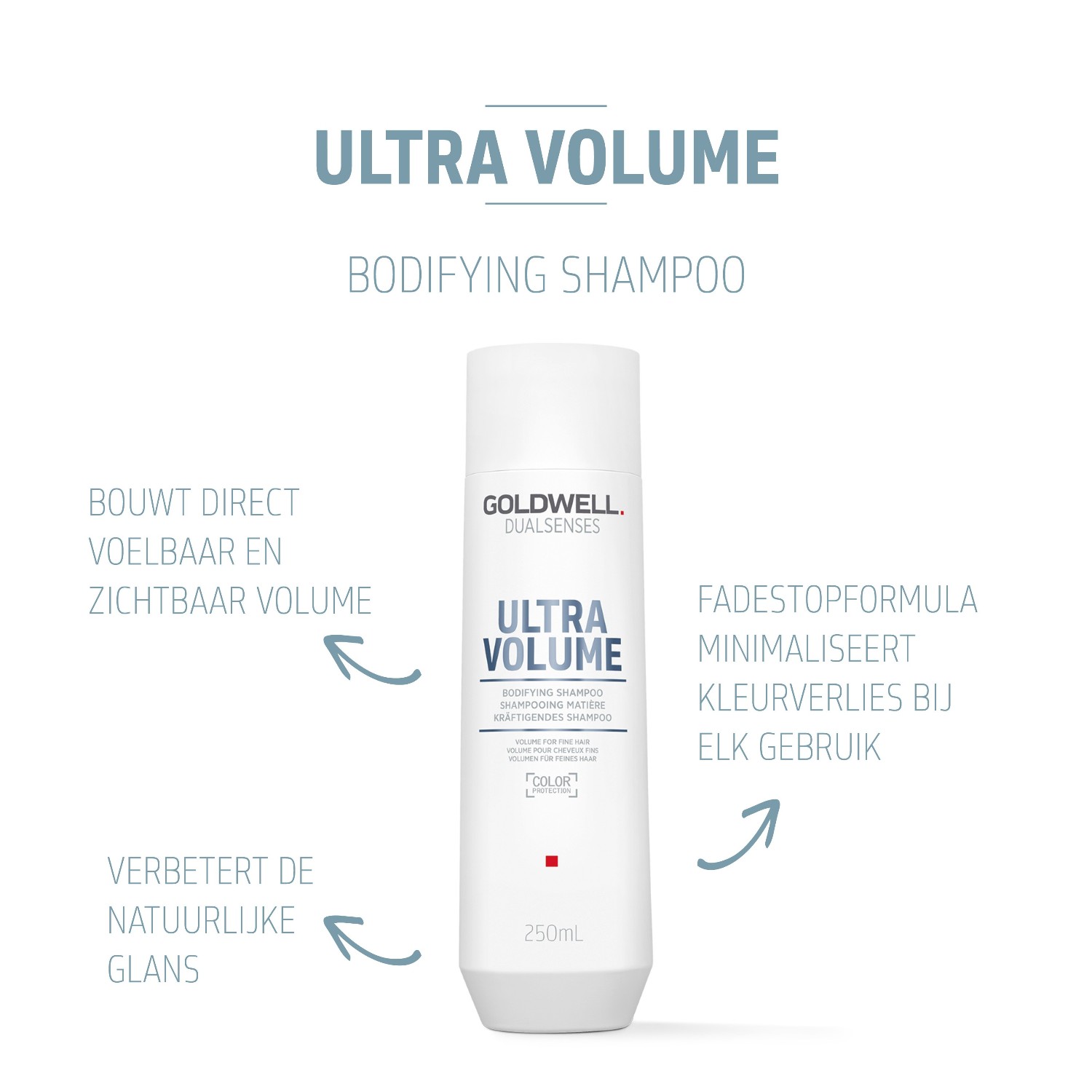Goldwell Dualsenses Ultra Volume Bodyfing Shampoo - 250 ml