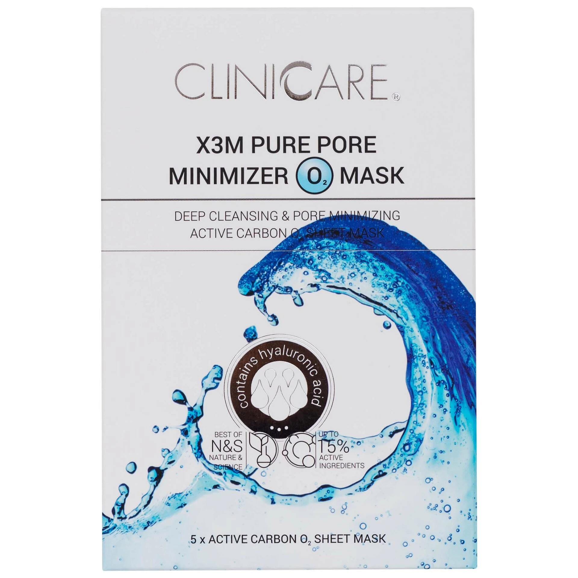 X3M PURE PORE Minimizer maszk 5 db-os kiszerelés - CLINICCARE