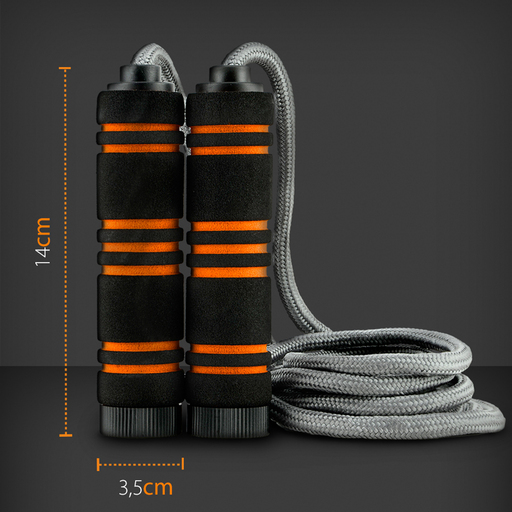  Comba De Saltar Antideslizante Premium 2,8m Justerbar Fitness Gridinlux