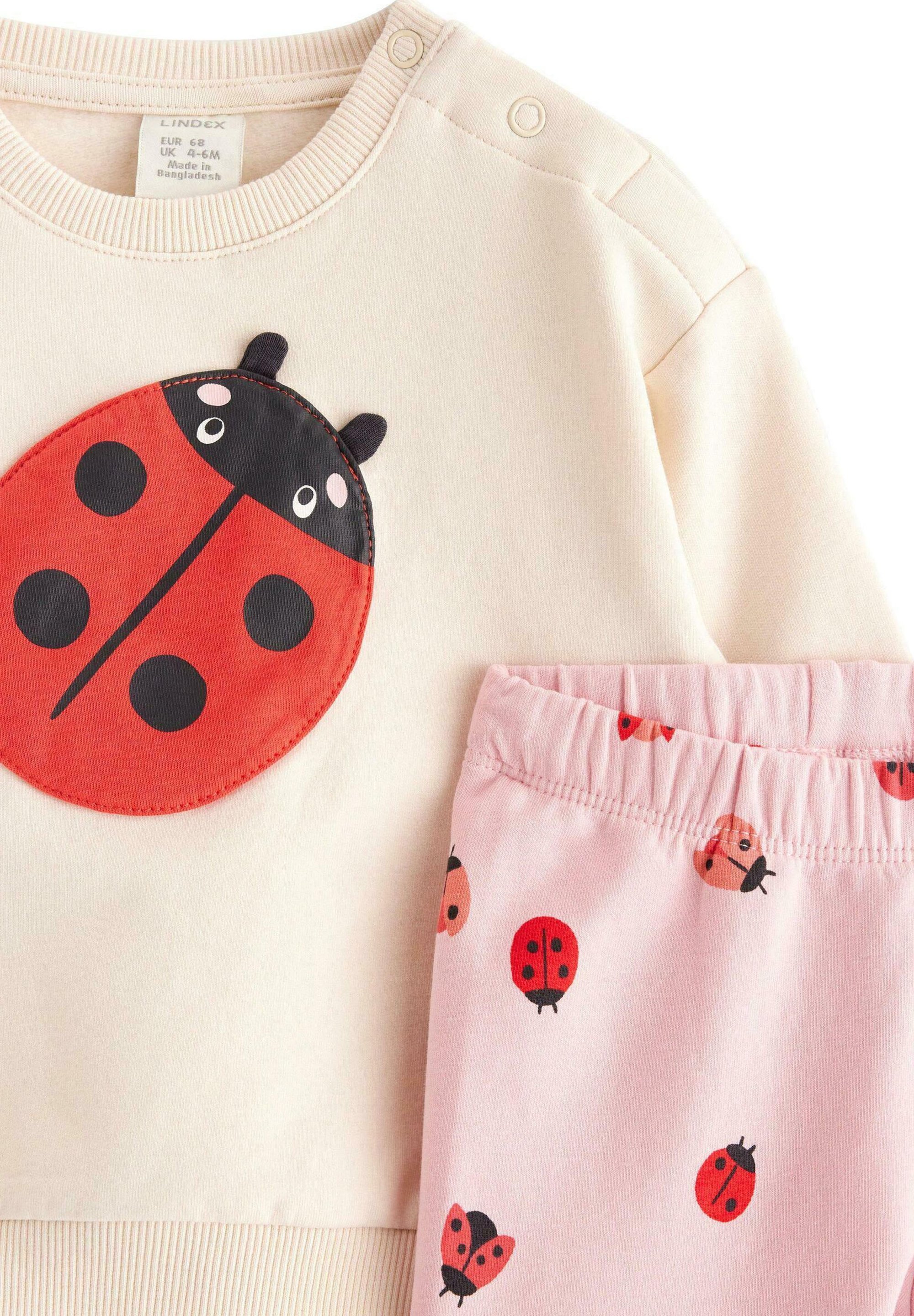 Lindex SET - Bluza - jasnobeżowa