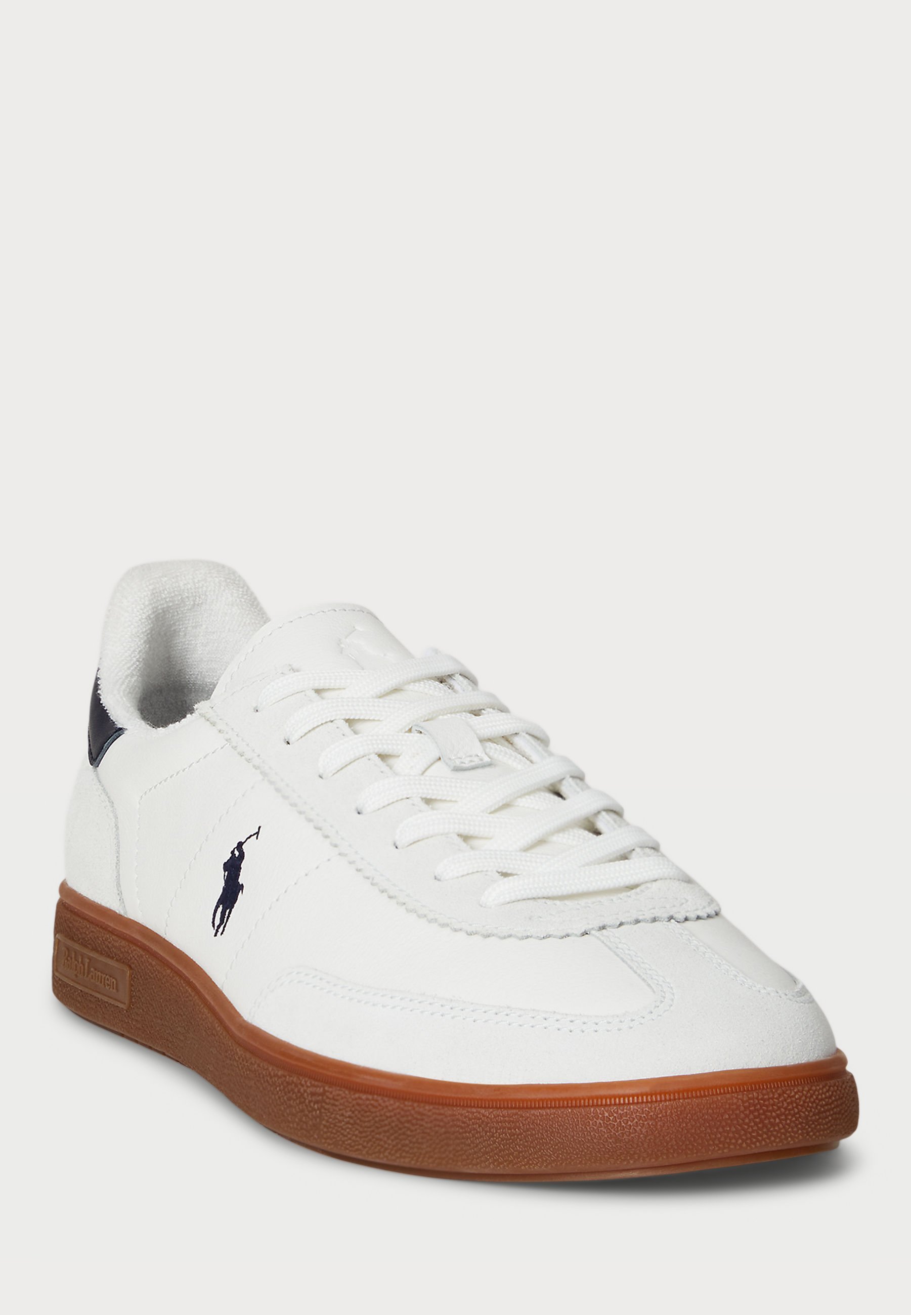 Polo Ralph Lauren BEDFORD LEATHER-SUEDE SNEAKER UNISEX - Tenisky - black/navy