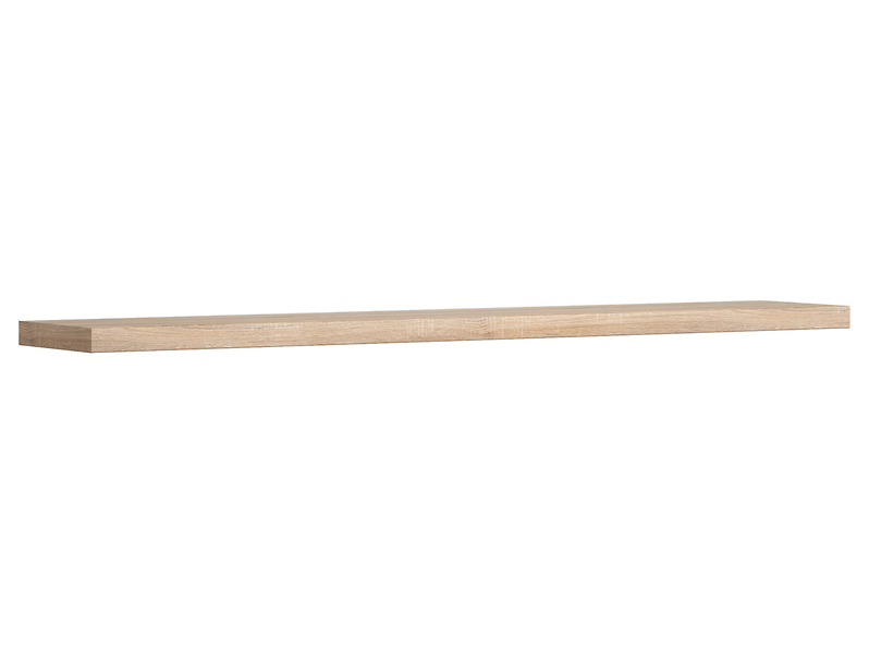 Półka ścienna Kaspian 140 cm dąb sonoma