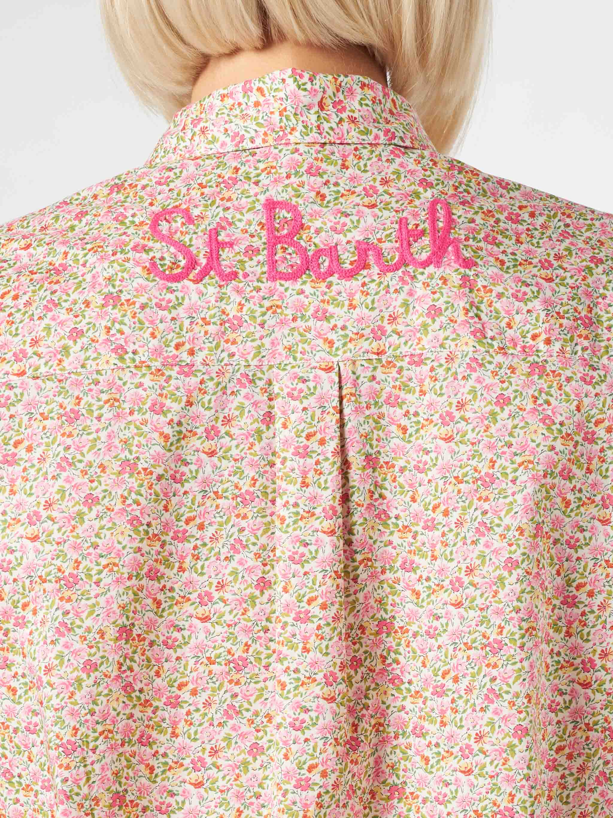 Brigitte katoenen shirt met Liberty bloemenprint | SPECIALE EDITIE