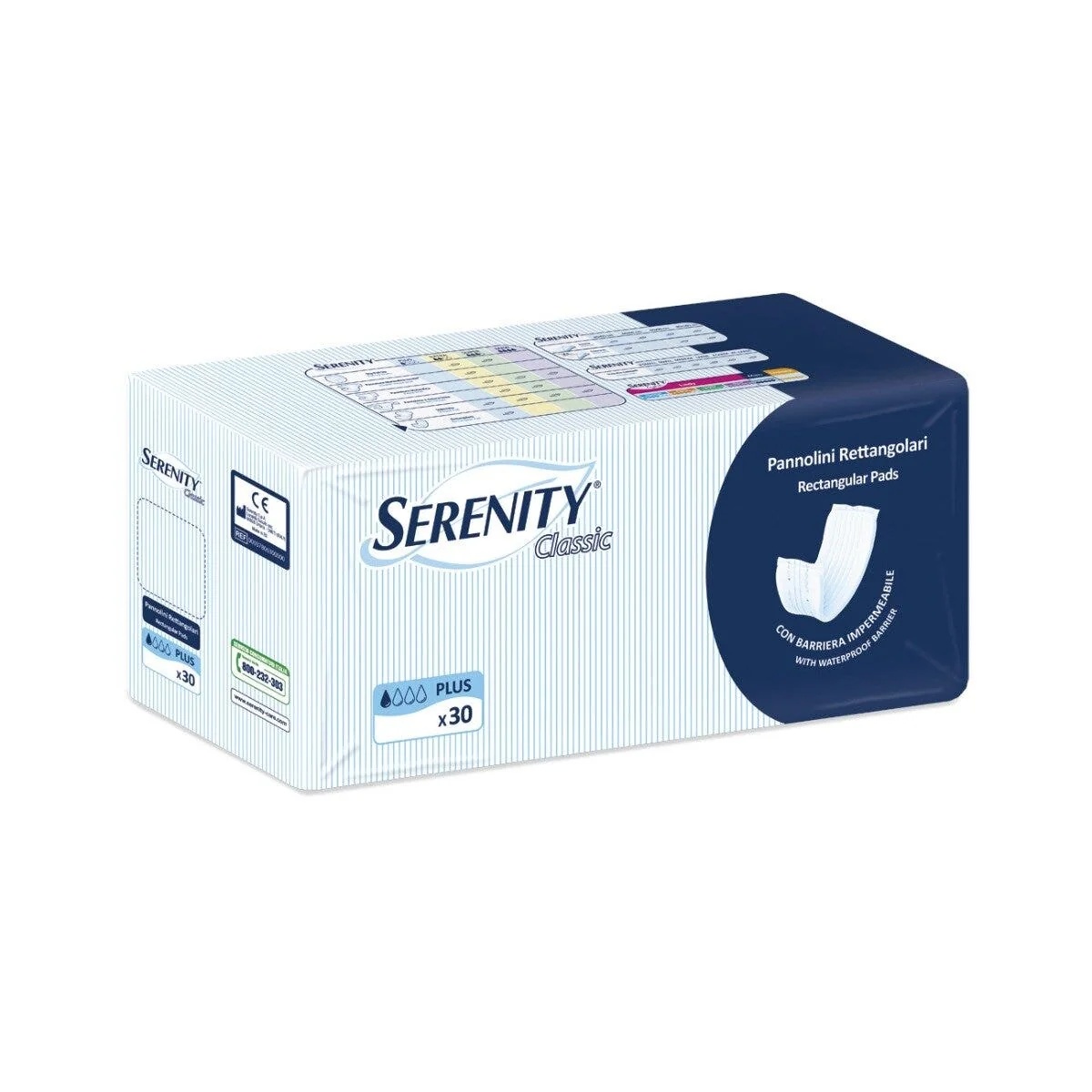 SERENITY Pañal Serenity Rett.C/Barr 30