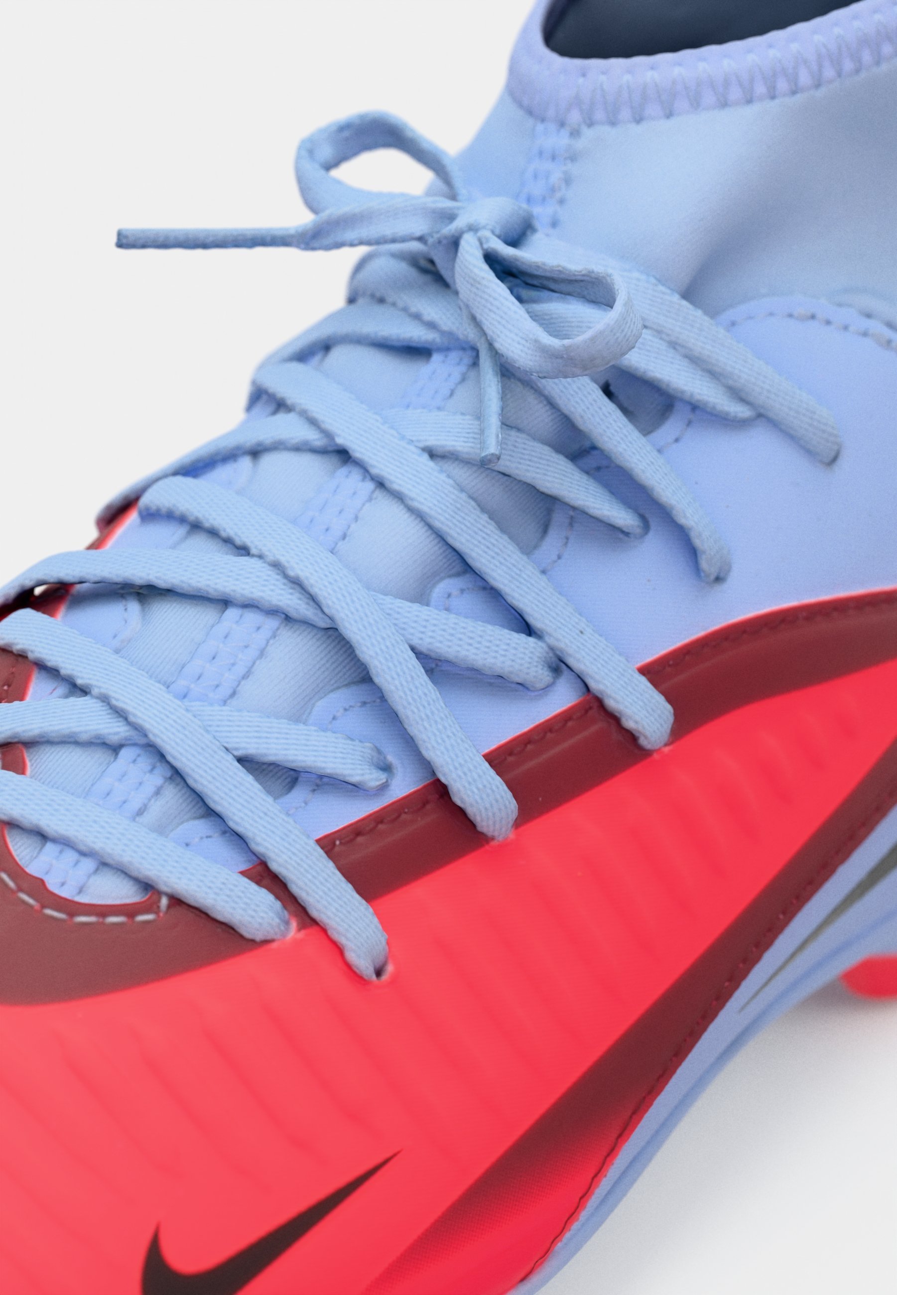 Nike Performance PHANTOM 6 HIGH CLUB FG/MG - Voetbalschoenen voor stevige ondergrond - koningstint helder karmozijnrood