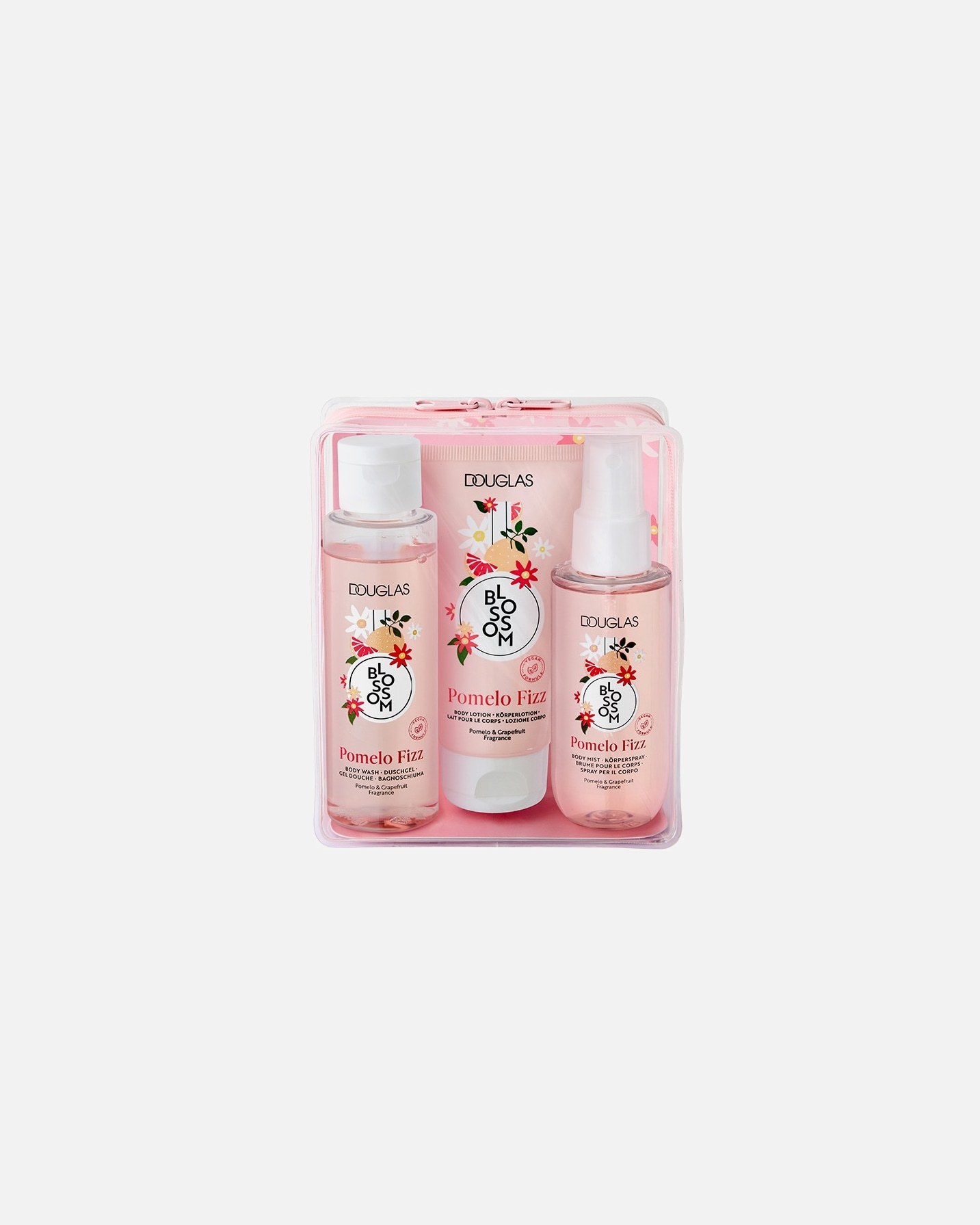 Cestovná sada Douglas Collection Blossom Pomelo Fizz – 1 kus