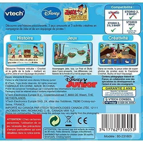 VTECH - Storio Educational Game - Jake & the Pirates