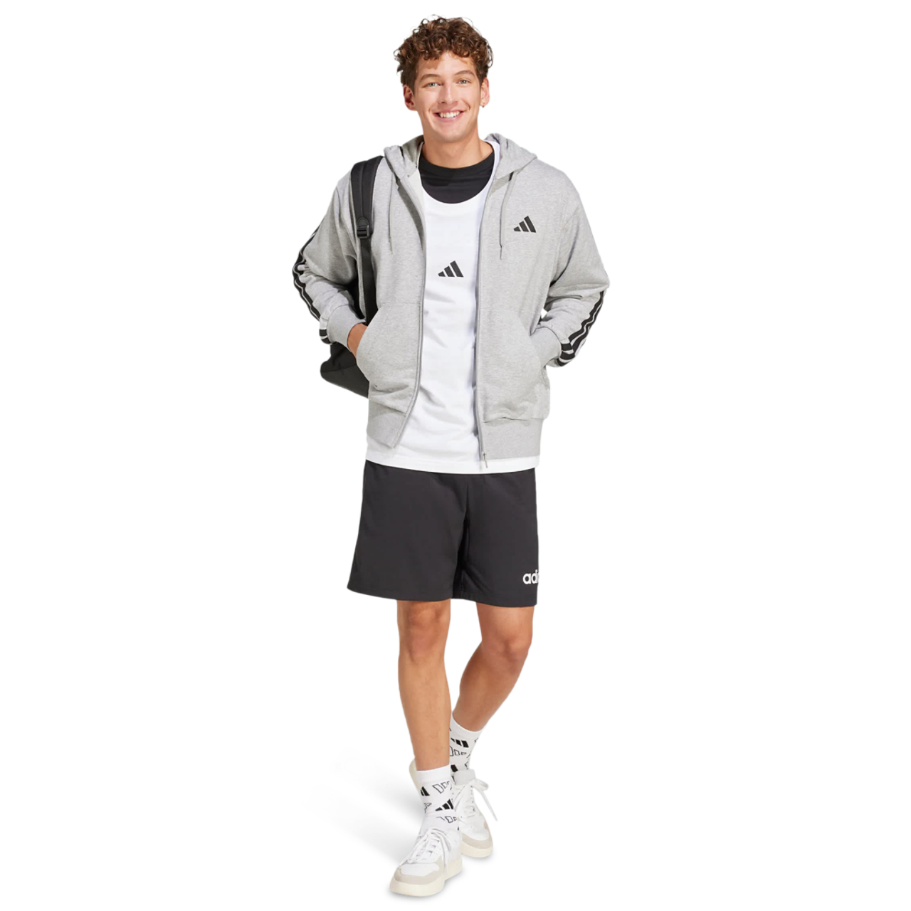 adidas Essentials 3-Stripes French Terry -huppari
