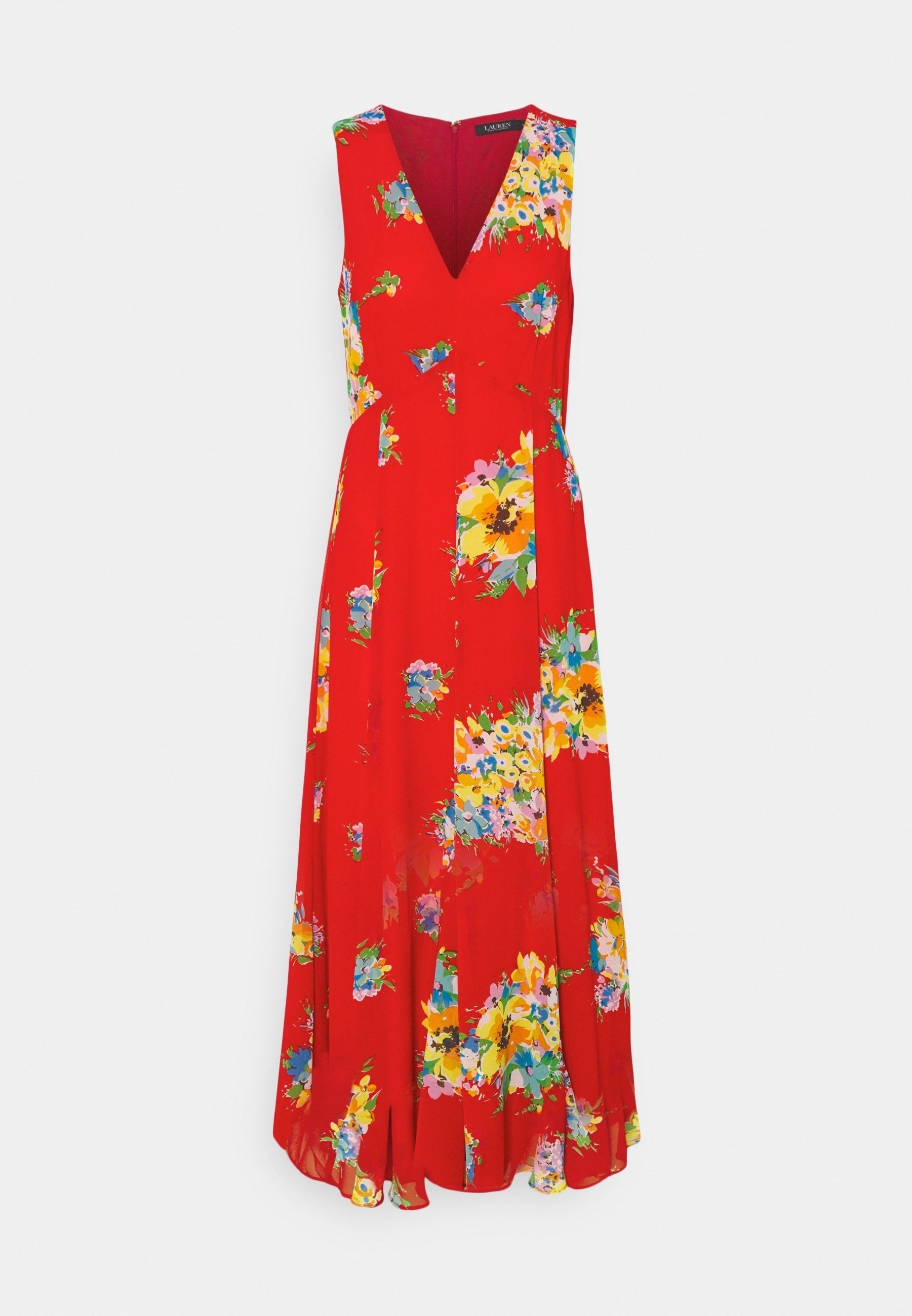 Lauren Ralph Lauren maxi-jurk - rood