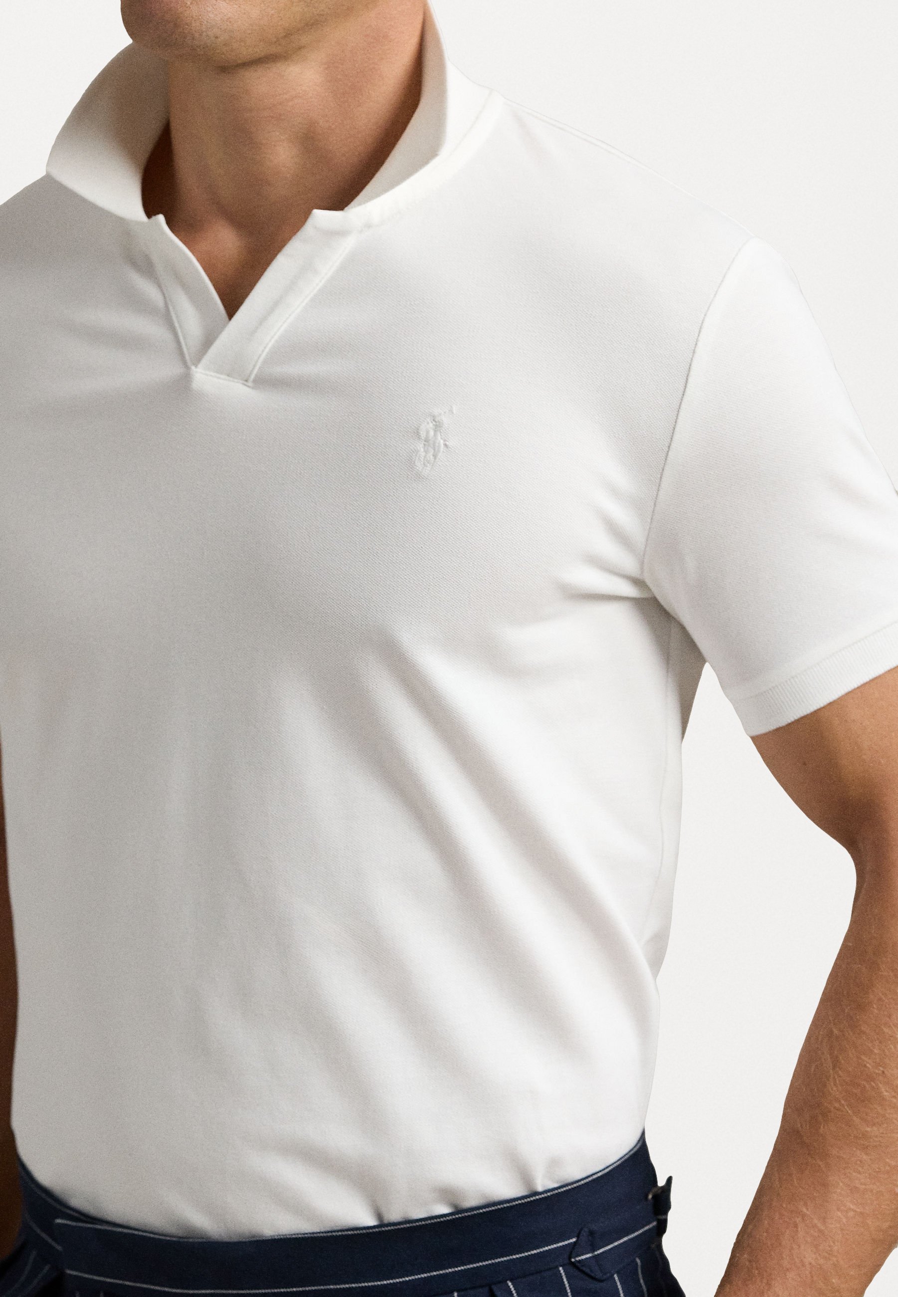 Polo Ralph Lauren CUSTOM SLIM FIT STRETCH - Polo bianca
