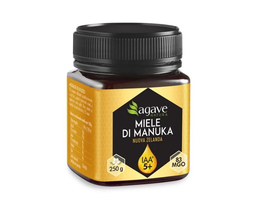 AGAVE Agáve Natura Manuka IAA 5+ 250 g Miel de manuka pur