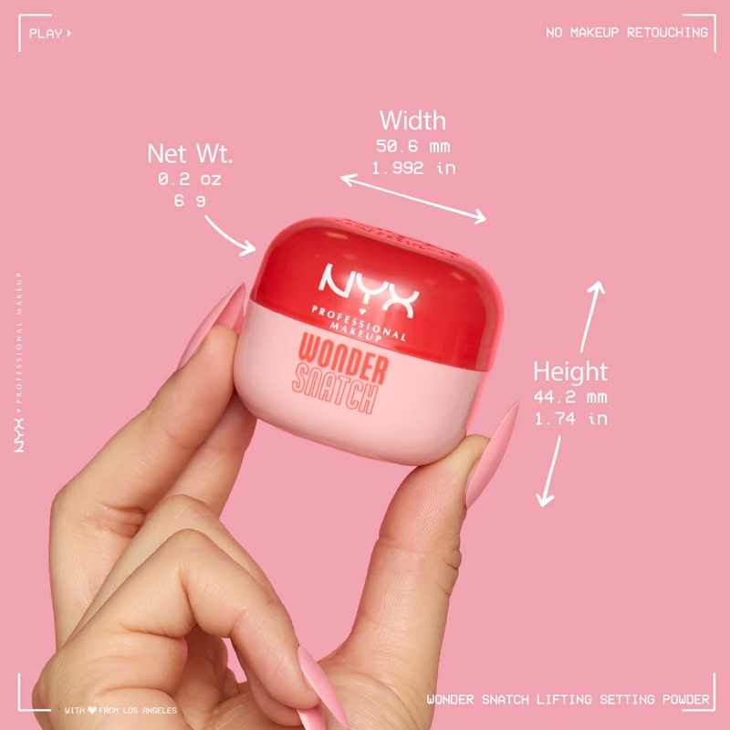 NYX Professional Makeup Wonder Snatch puder za konturiranje v prahu
