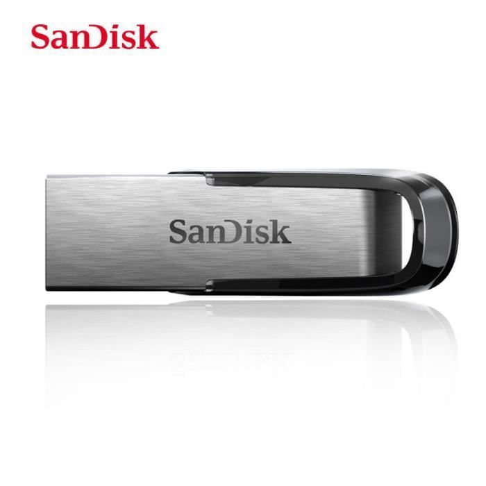 Clé USB SanDisk CZ73 - 128Go - USB 3.0 - Chiffrement métallique - Stockage rapide