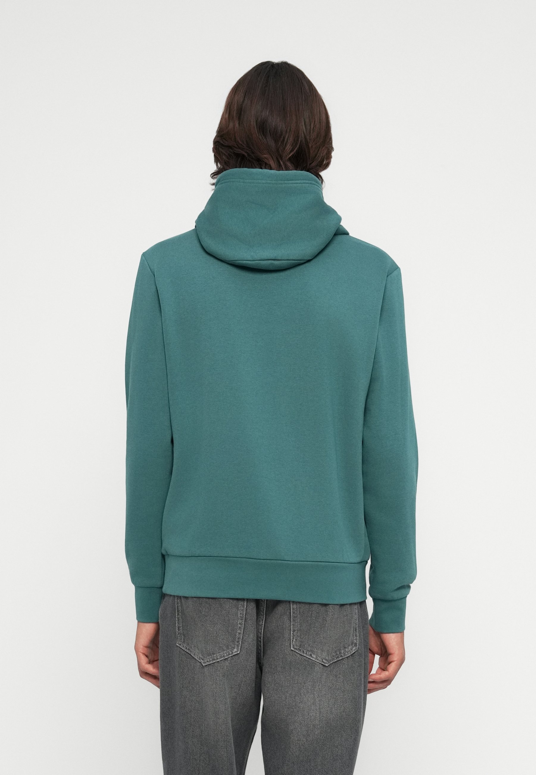 Sweat à capuche imprimé Tom Tailor - Vert jaspe