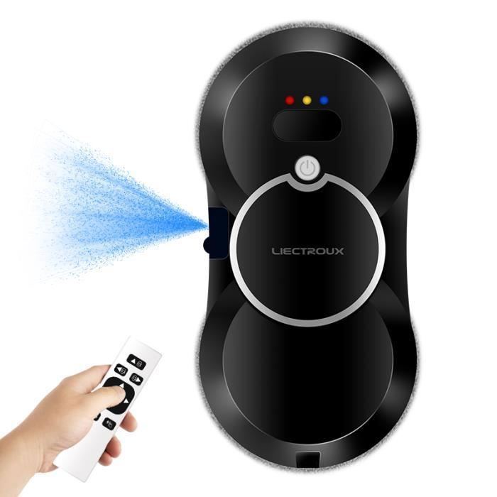 LIECTROUX HCR-10 Robot lavavetri - Nero - 2800 Pa - Serbatoio da 30 ml - Pulizia auto - Robot lavavetri intelligente e autonomo