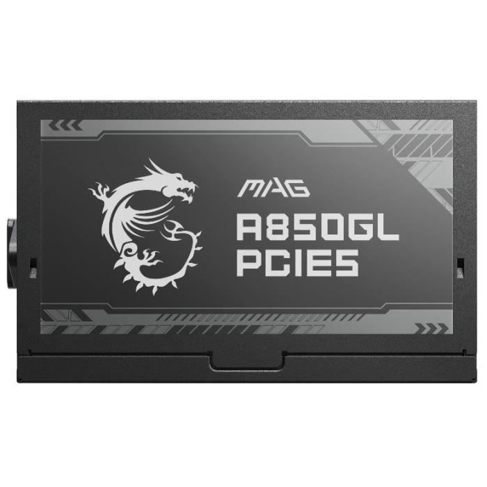 MSI MAG A850GL PC-Netzteil - PCIe5 - 850W 80+ Gold Modular