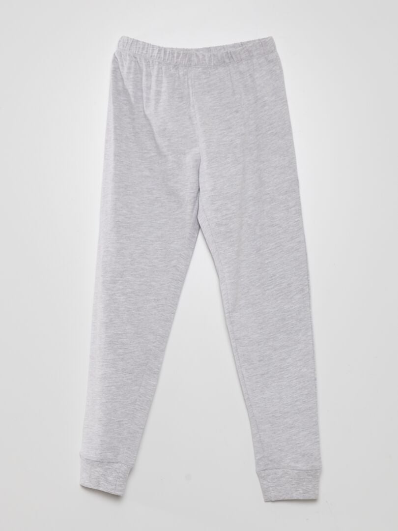 Conjunto de pijama - 2 piezas - GRIS