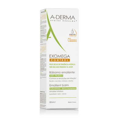 A-Derma Mykgjørende balsam for tørr atopisk hud Exomega 200 ml 200 ml 200 ml