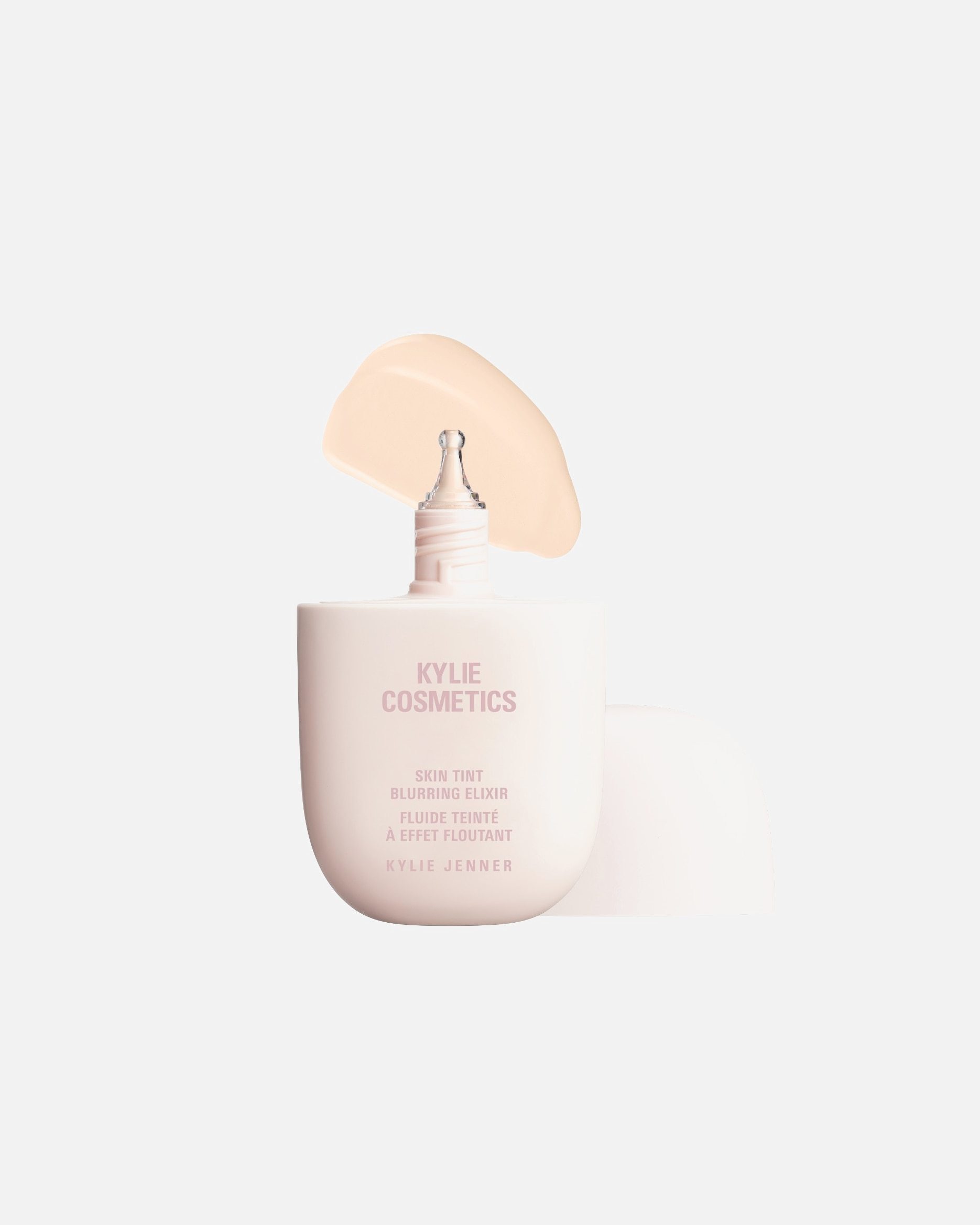 KYLIE COSMETICS makiažo pagrindas „Kylie Cosmetics Skin Tint Blurring Elixir“ makiažo pagrindas – 2.5N, 30 ml – 30 ml