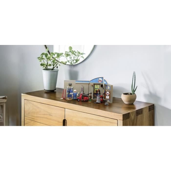 PLAYMOBIL 71620 Vespa Garage, Retro Stijl, Jaren 60, 88 Onderdelen, Volwassenen, Klassieke Auto's