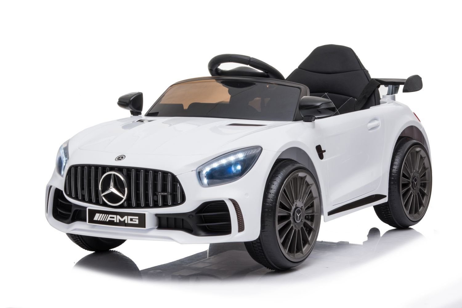 Toys Store Electric Ride-On Car Mercedes GTR AMG Kids Electric Car Children's Vehicle Sports Car, Weight Capacity 35 kg
