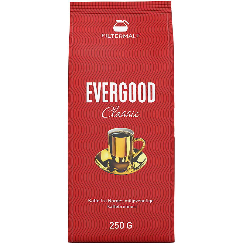 Evergood Filterkaffeepulver 250 g Evergood Classic