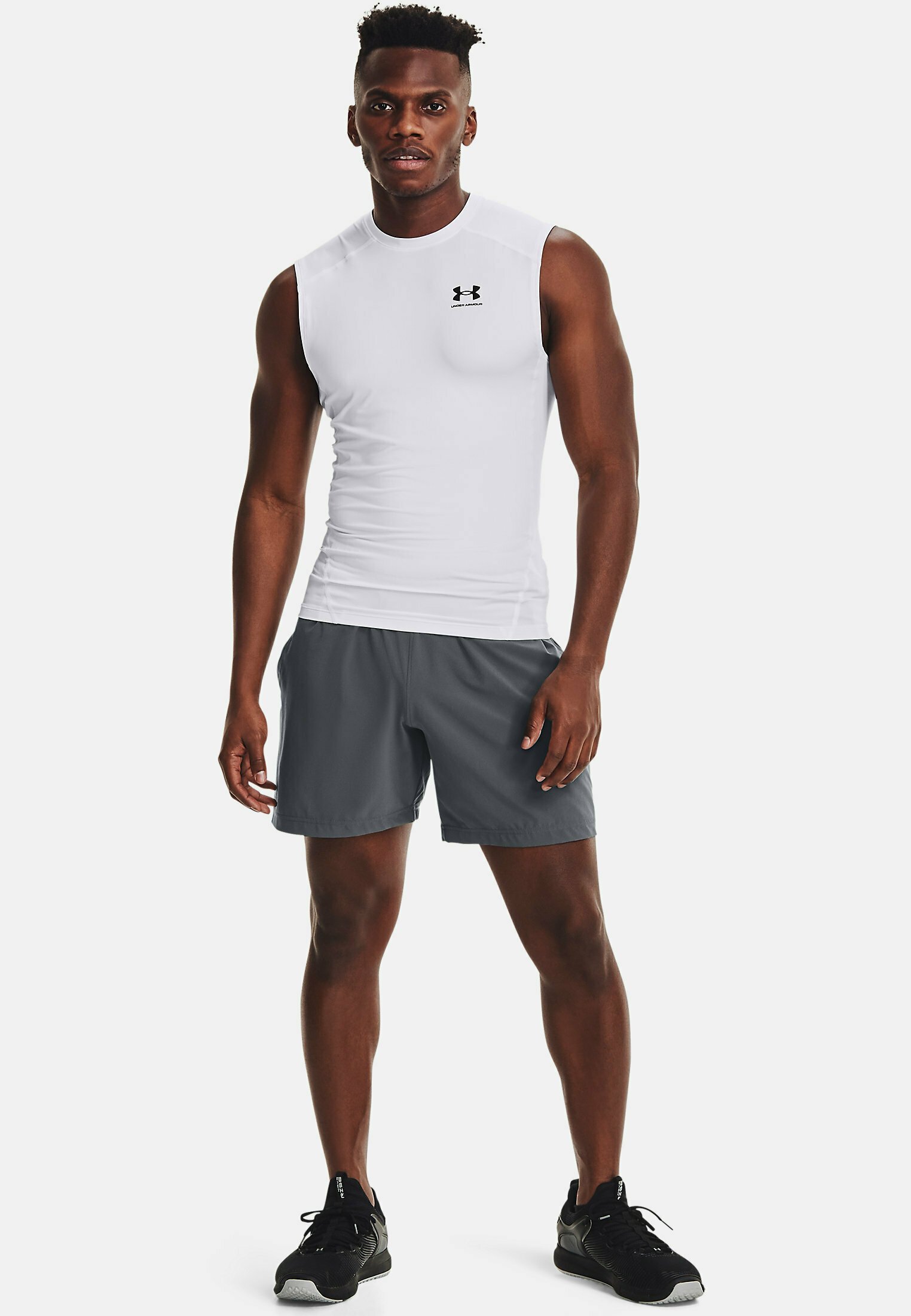 Haut Under Armour HEATGEAR - Blanc