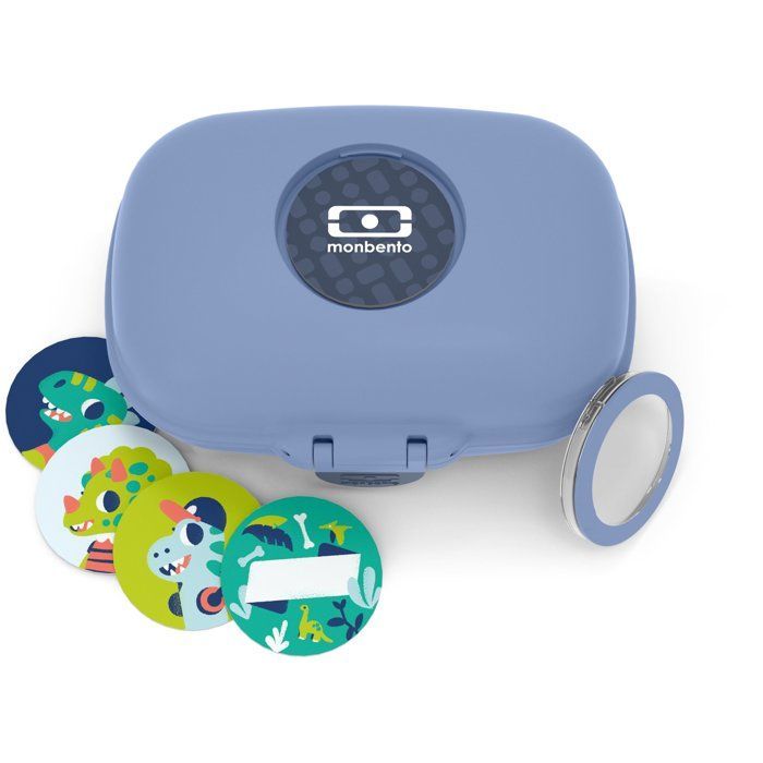 Lunchbox - MONBENTO - Luchtdichte snackbox - MB Gram Infinity Blue
