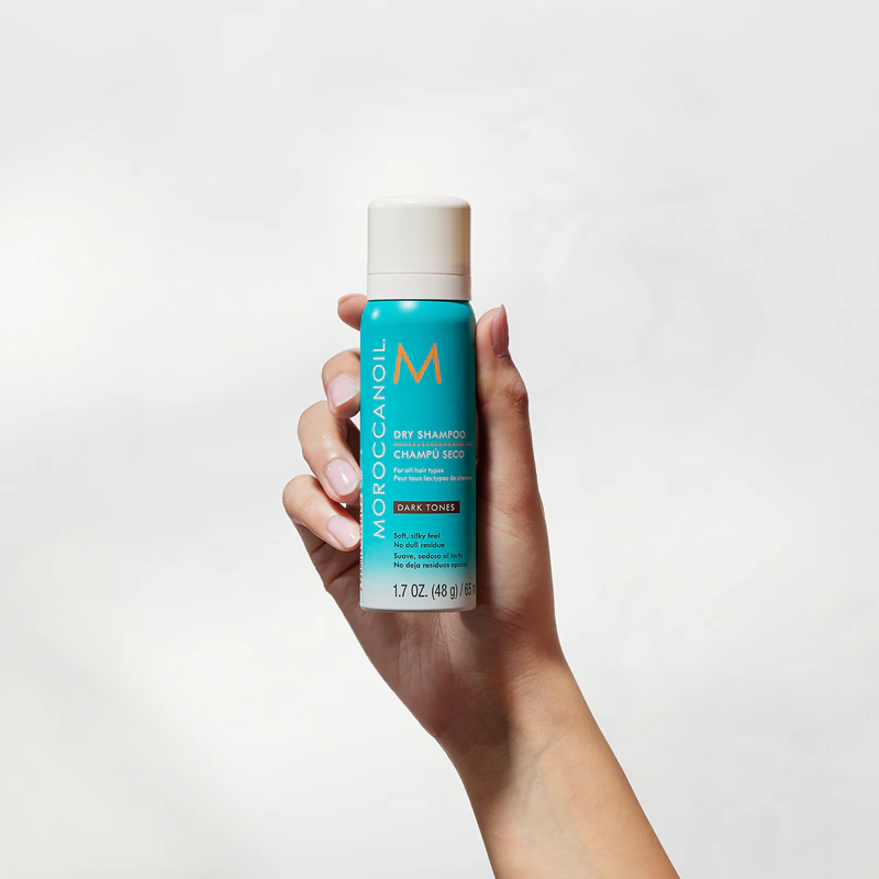 Shampoo a seco Moroccanoil Dry para cabelos escuros