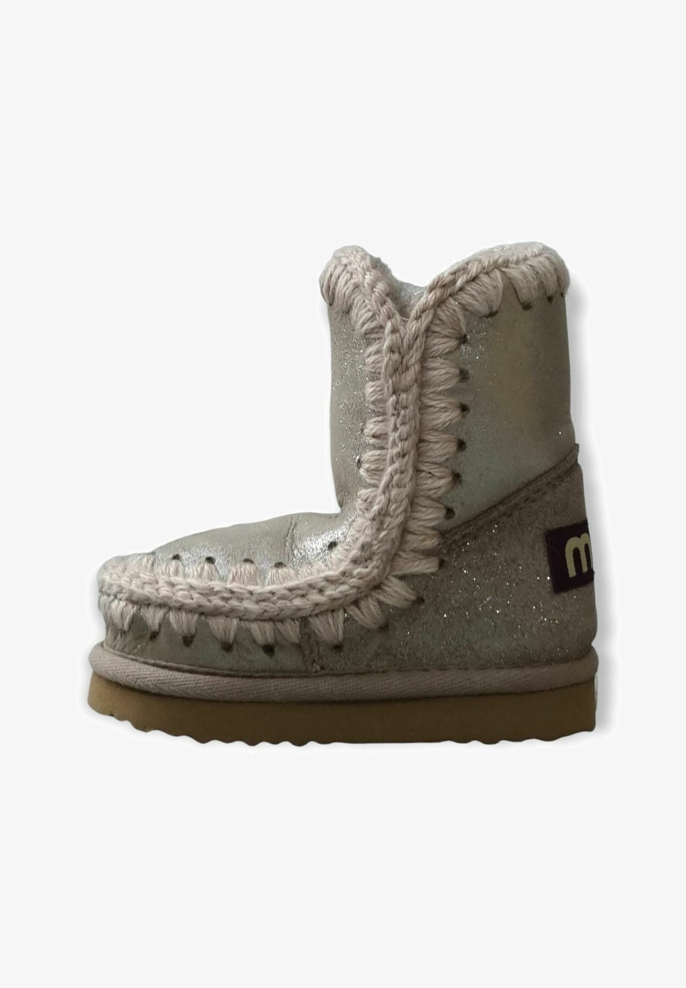 Bottines Mou Classic - gris métallisé