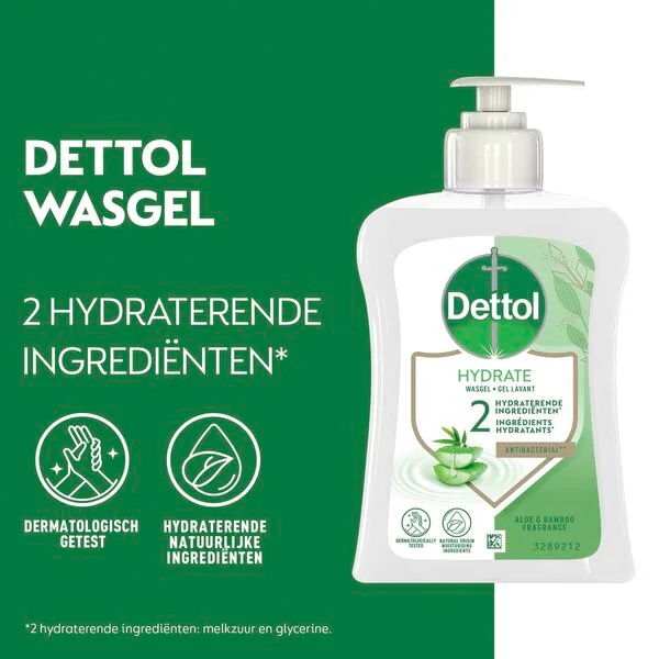 Dettol antibakterijski gel za umivanje z aloe vero 250 ml